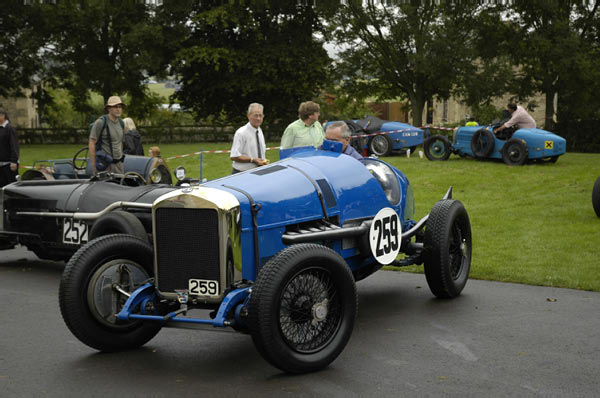 Prescott Hill 073 Delage with aero engine