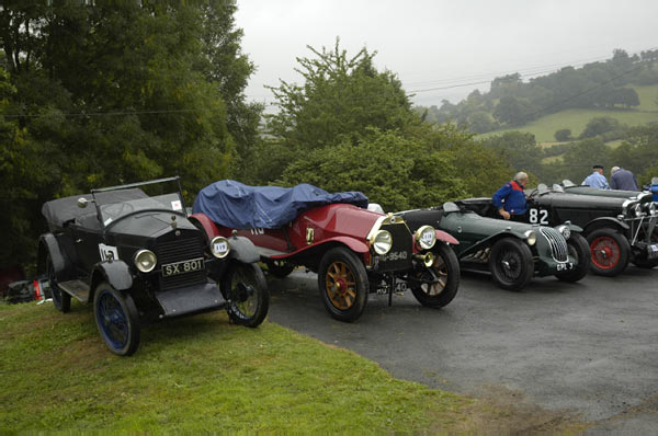 Prescott Hill 100 Essex and red Lancia