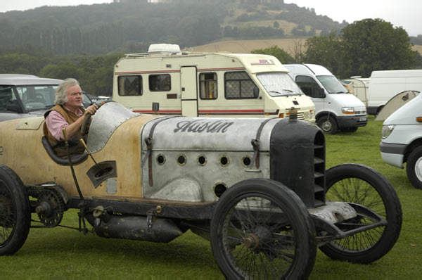 Prescott Hill 116 Austin with aero engine