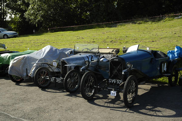 Prescott Hill 221 Salmson and GN