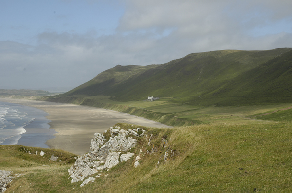 Wales 045 Worms Head  Rhossili in Gower Peninsula