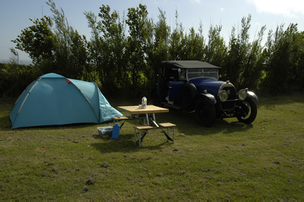 Wales 053 Gorseinon Campsite in Gower Peninsula