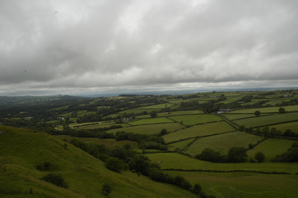 Wales 087 Carreg Cennen Castle near LLandeilo