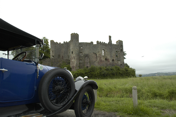 Wales 106 Laugharne Castle near Carmarthen