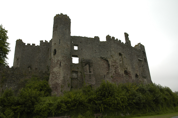 Wales 107 Laugharne Castle near Carmarthen