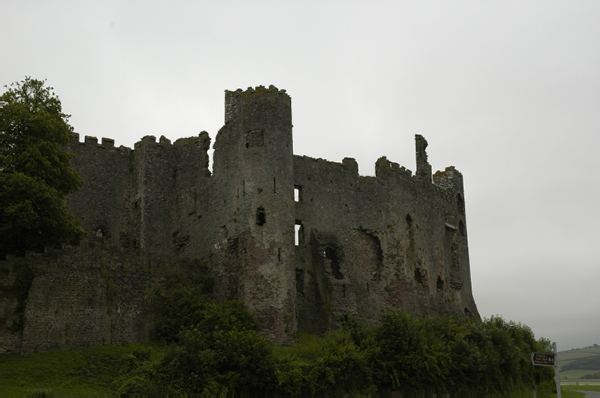 Wales 109 Laugharne Castle near Carmarthen