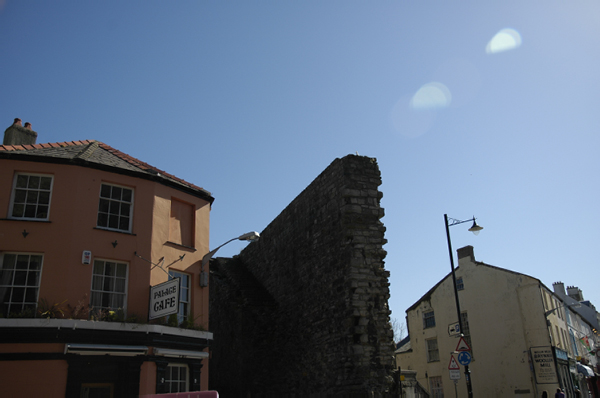 Wales 379 Caernarfon Castle and town walls