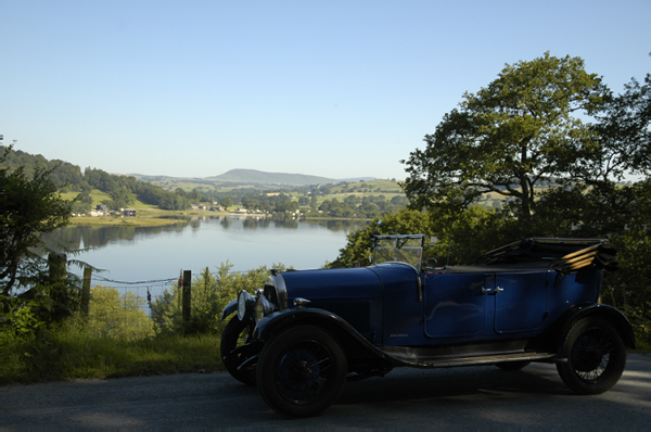 Wales 403 Campsite Bala Lake