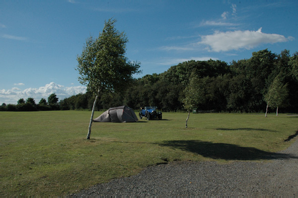 Calais_to_Scrabster 0043 Campsite Woodland Waters Ancaster Lincolnshire