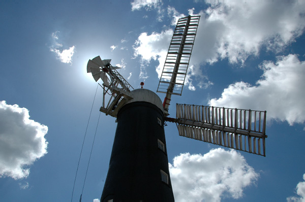 Calais_to_Scrabster 0105 Skidby Windmill Yorkshire